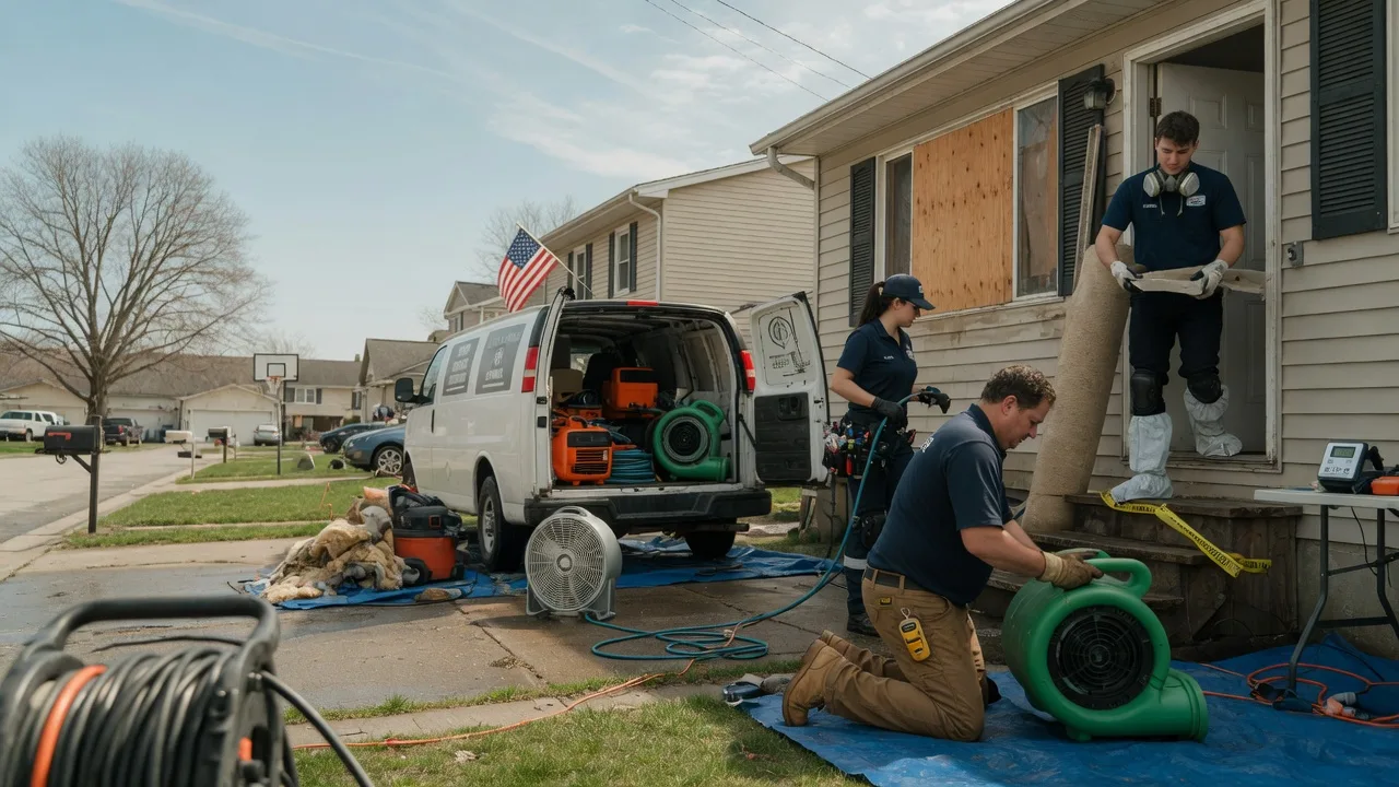 Water Damage Restoration in Combs, KY near me